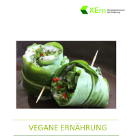 Deckblatt Kompendium "Vegane Ernährung"