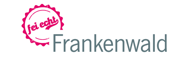 Logo des regionalen Siegels Frankenwald "fei echt"