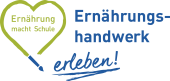 verlinktes Logo des Projekts Ernährung macht Schule - Ernähurngshandwerk erleben