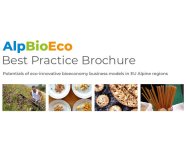 Cover der AlpBioEco best practice Broschüre