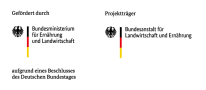 Gefördert durch Bundesministerium und Bundesanstalt für Ernährung und Landwirtschaft