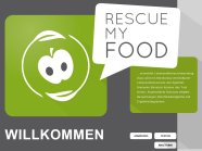 Startseite von Rescue my Food