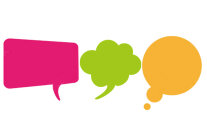 talk talk talk speechbubbles