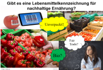 Gibt es eine Lebensmittelkennzeichnung für nachhaltige Ernährung?