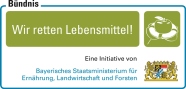 Logo des Bündnisses "Wir retten Lebensmittel"